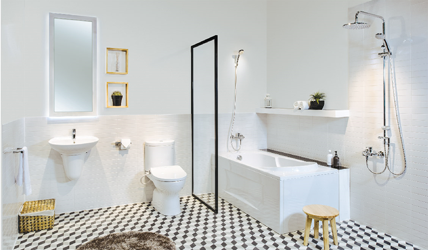 Cách làm sạch nhà vệ sinh, nhà tắm mới xây miễn phí